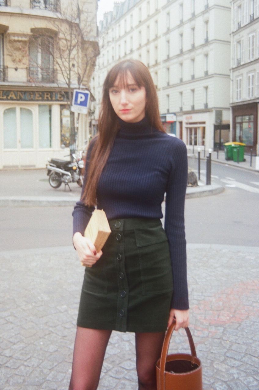 Nathalie Dumeix Skirt and Turtleneck 5