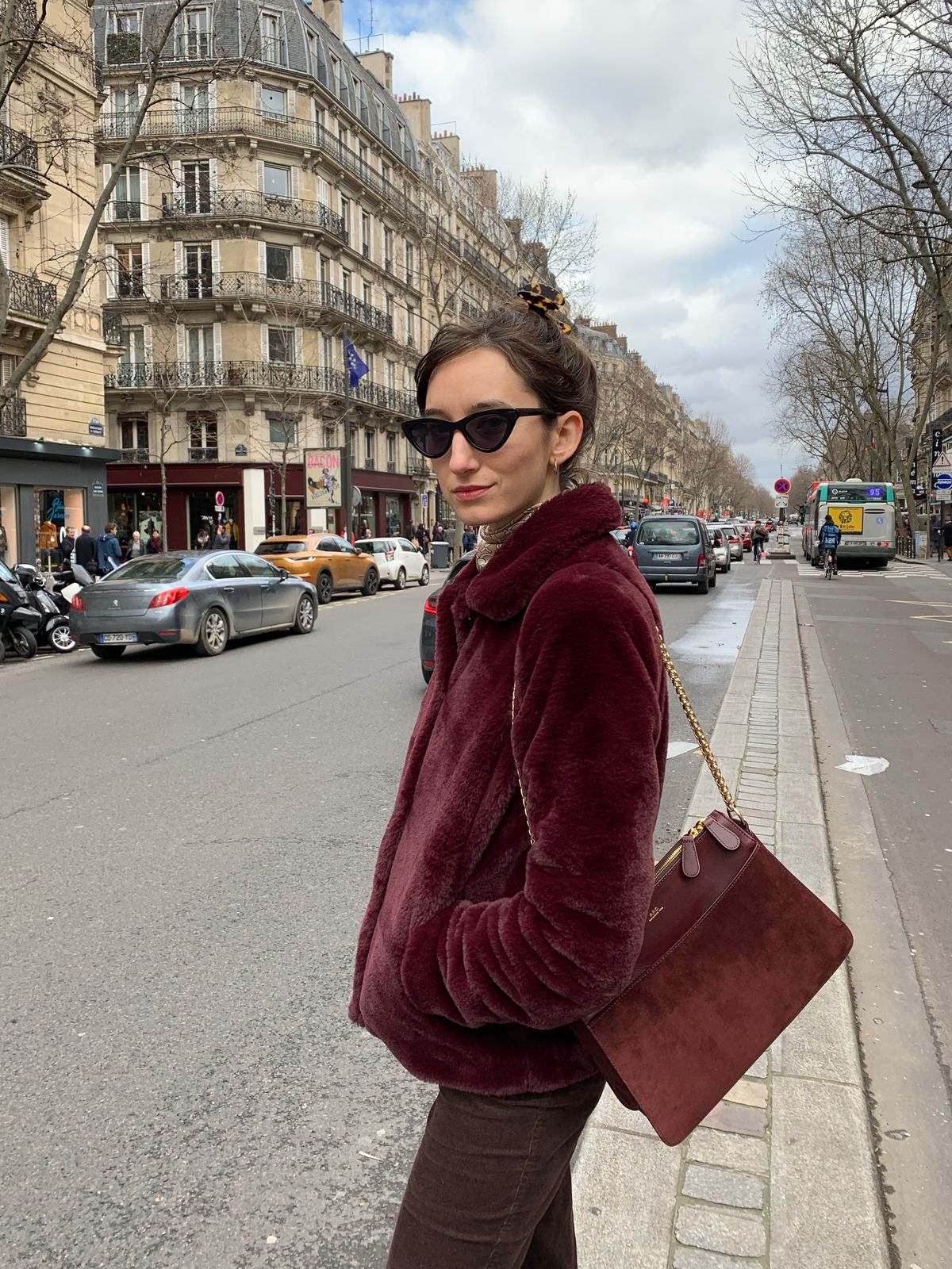 APC Ella Bag in Saint Germain, Paris, France