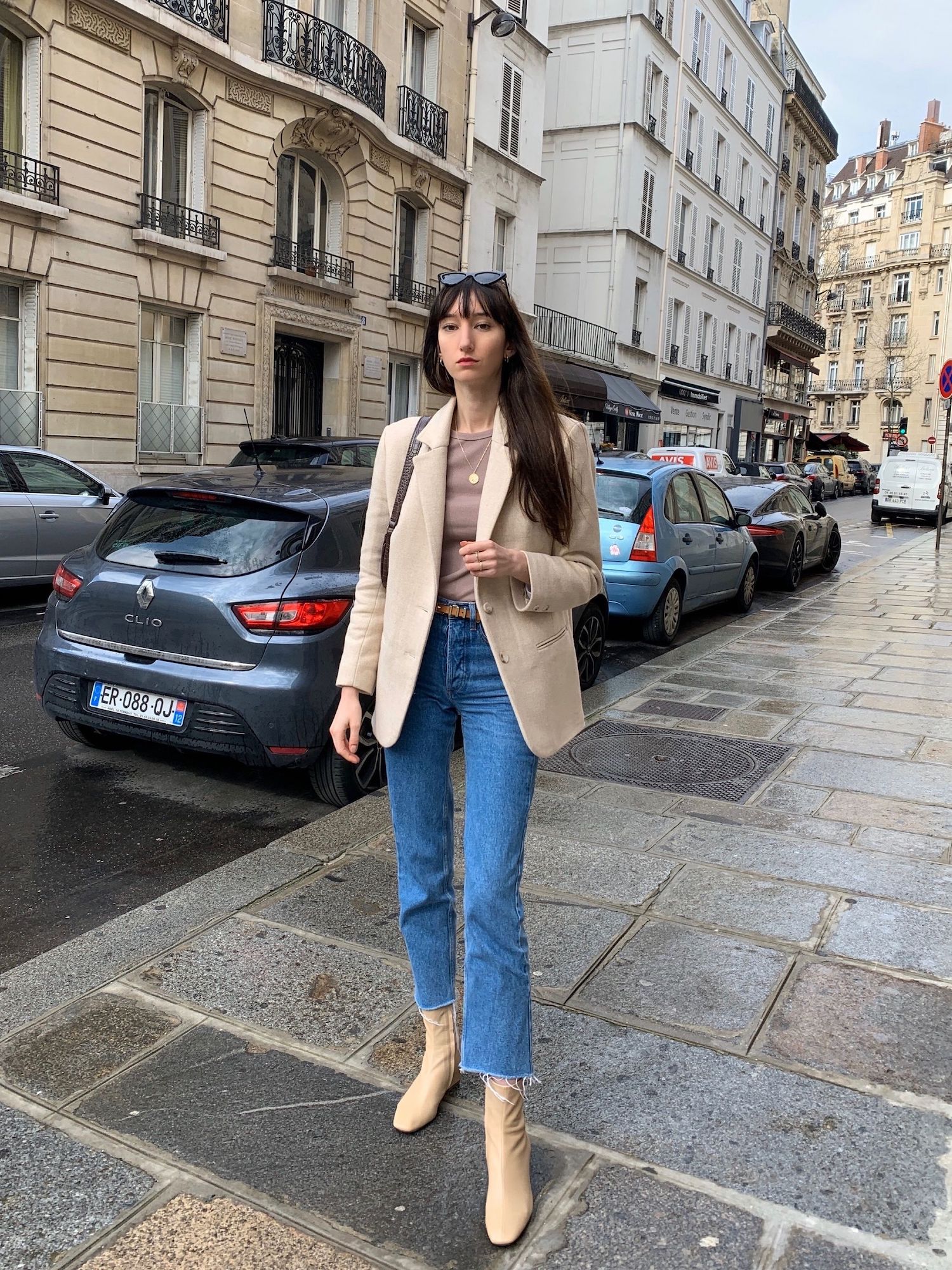 Rouje Jacques Blazer & Lara Boots Outfit