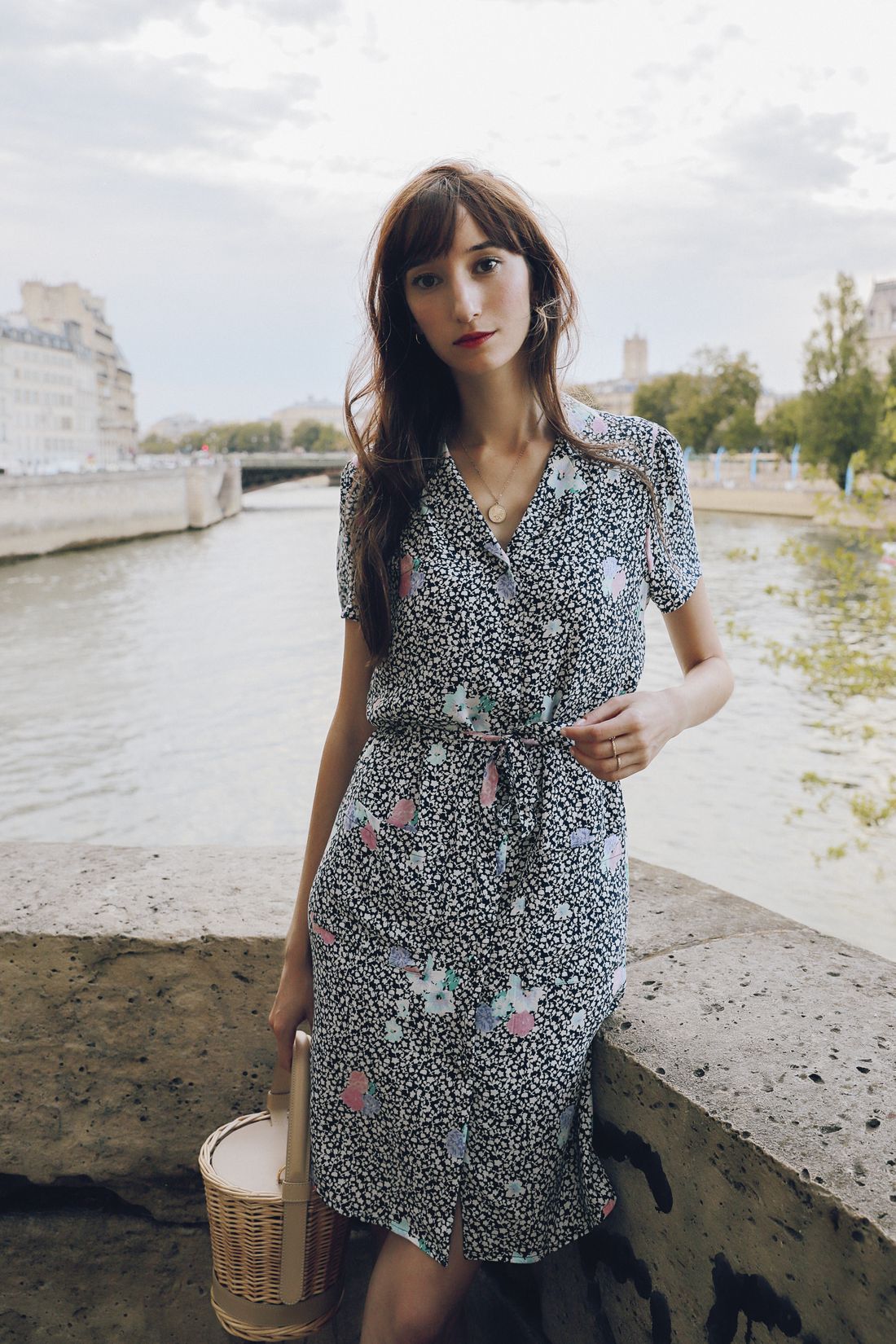 Ile Saint-Louis en Rouje Leonor Dress