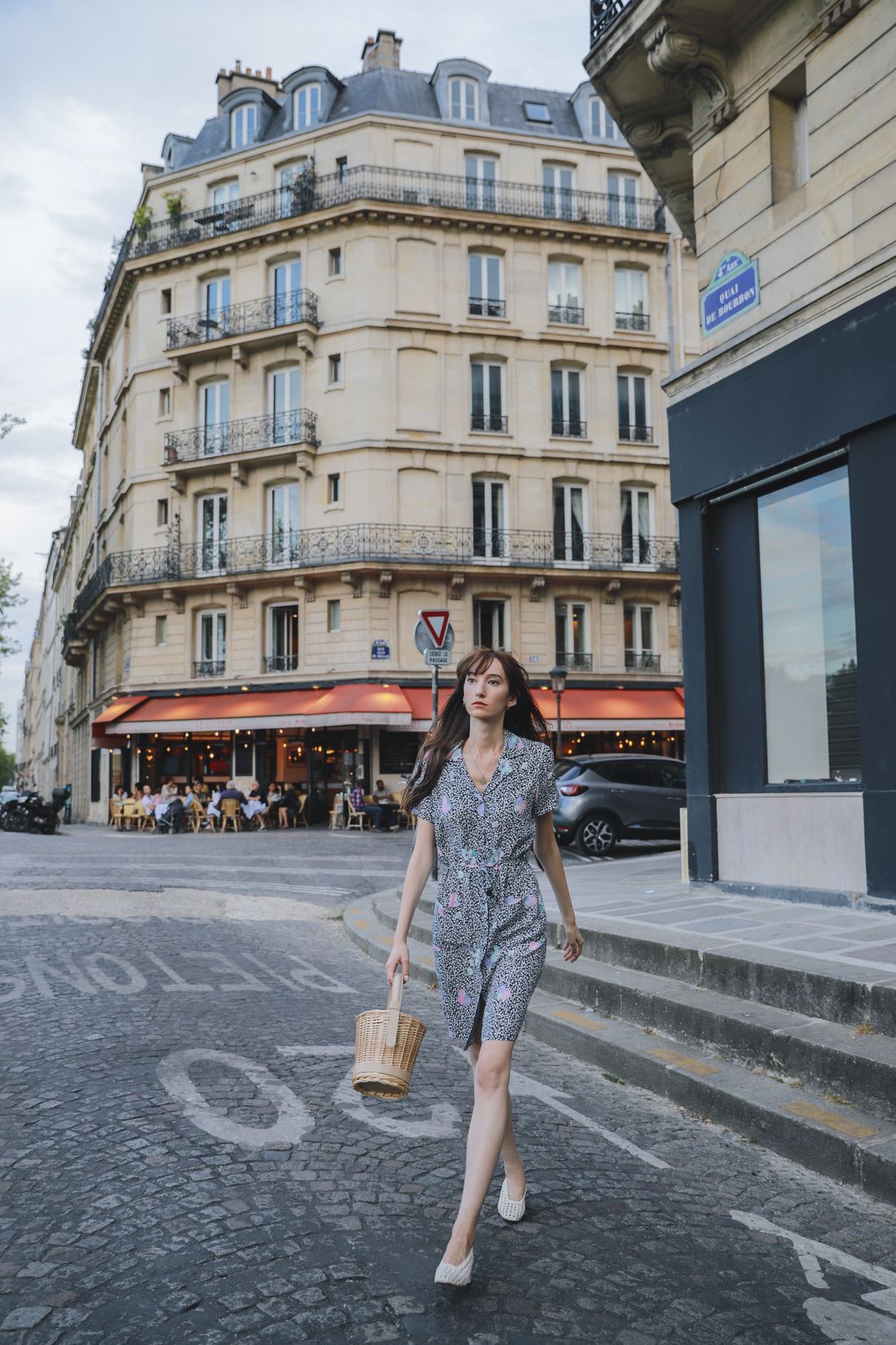 Ile Saint-Louis en Rouje Leonor Dress