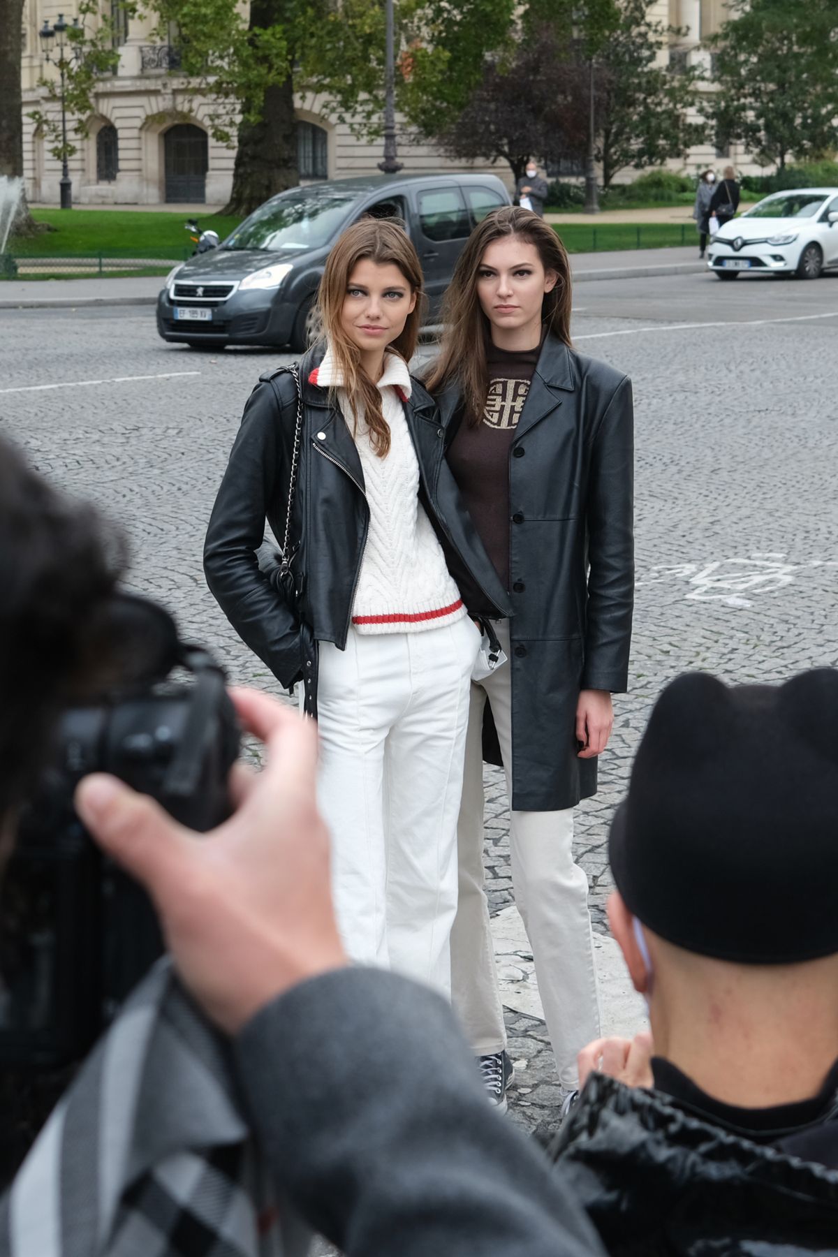 Mathilde Henning after the Chanel SS21 Show in Paris