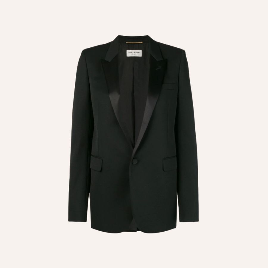 French Outerwear Essentials Black Evening Jacket