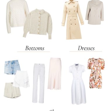A French Spring Summer Capsule Wardrobe