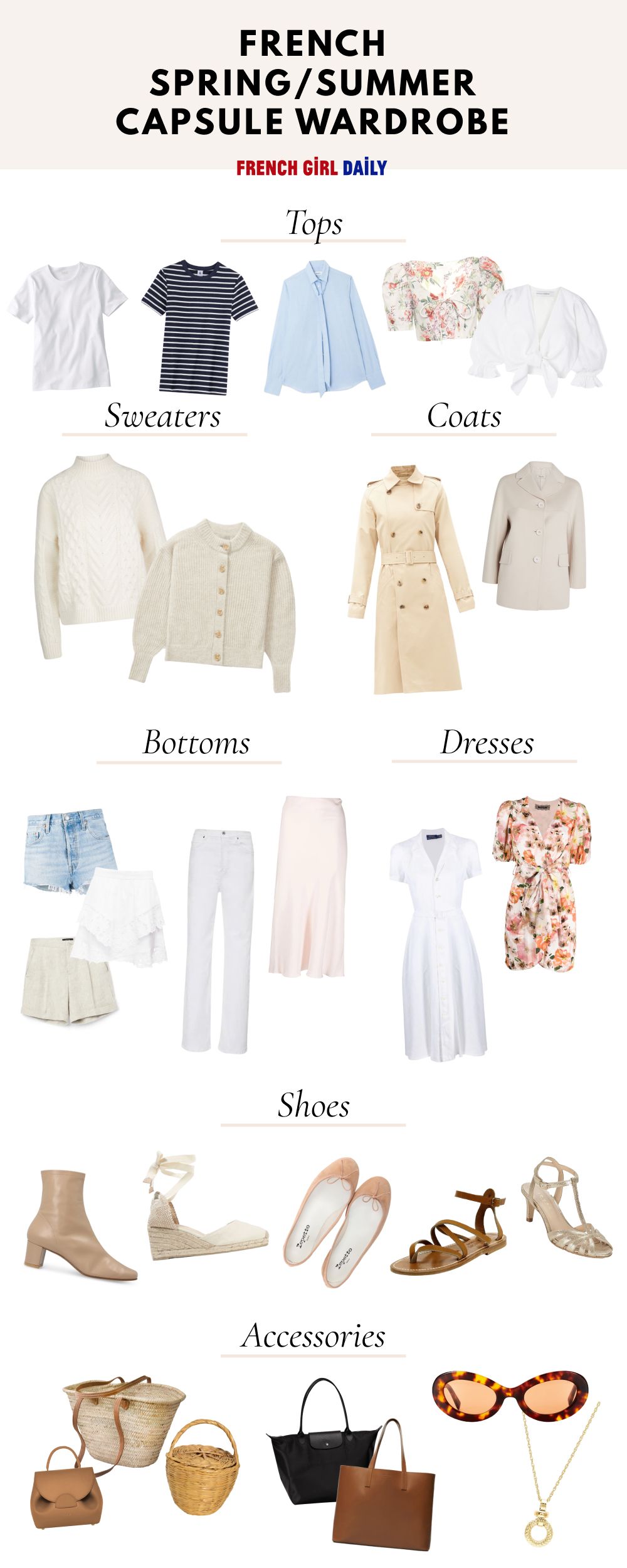 French Summer Capsule Wardrobe