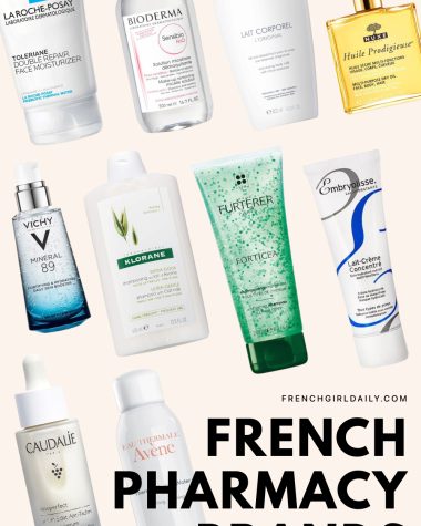 Best French Pharmacy Brands