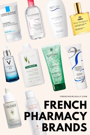 Best French Pharmacy Brands