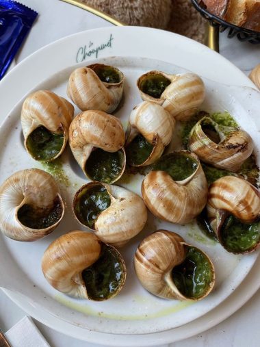 French Food Escargots