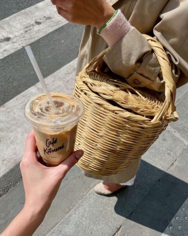 Jane Birkin Wicker Basket Bags in Paris