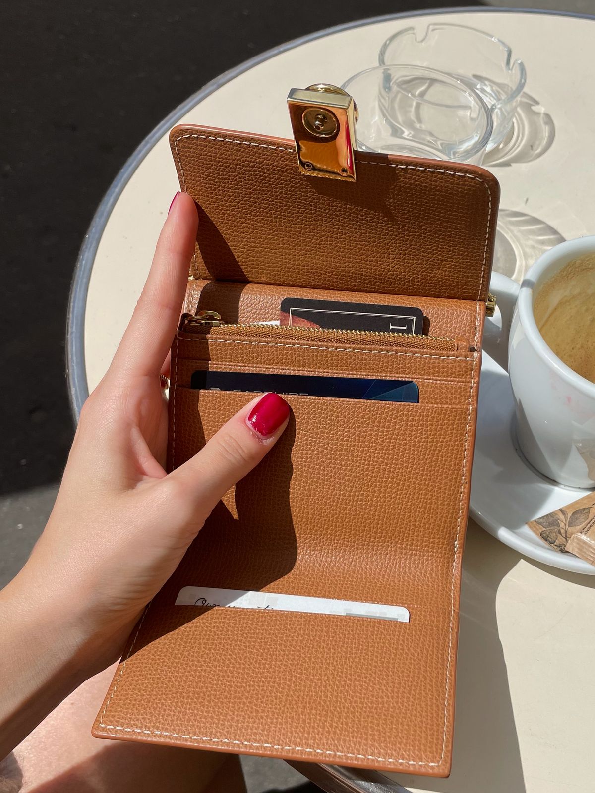 Polène Crossbody Wallet Review