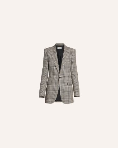 French plaid blazers