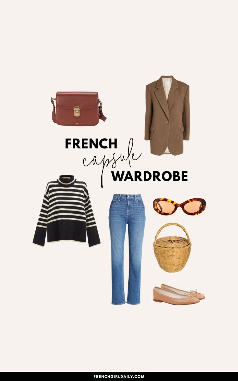 How to Create a French Capsule Wardrobe