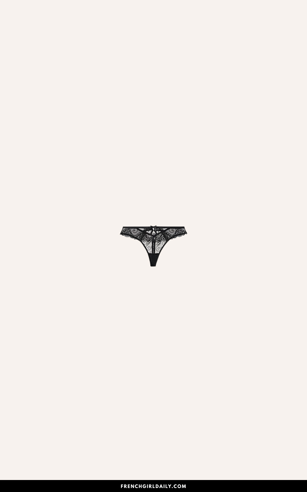 3 French Underwear Essentials