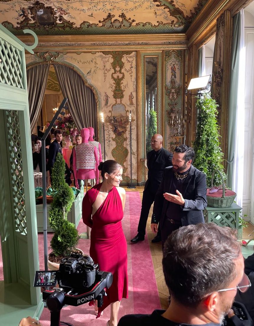 Roger Vivier SS25 Paris Gherardo Felloni Laetitia Casta IMG_9278