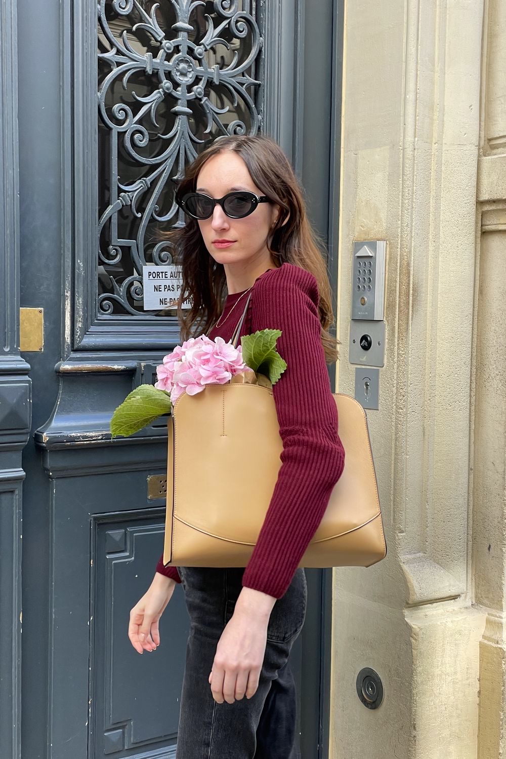 Fleuron Medium Oak Tote bag_IMG_9504