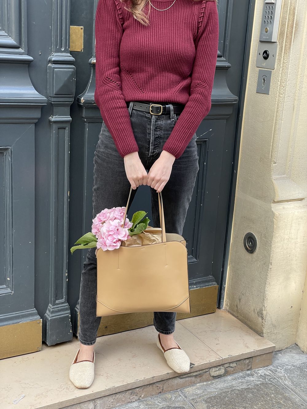 Fleuron Medium Oak Tote bag_IMG_9539